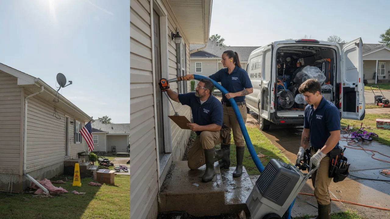 Ceiling Water Damage Restoration in Camp Point, IL near me