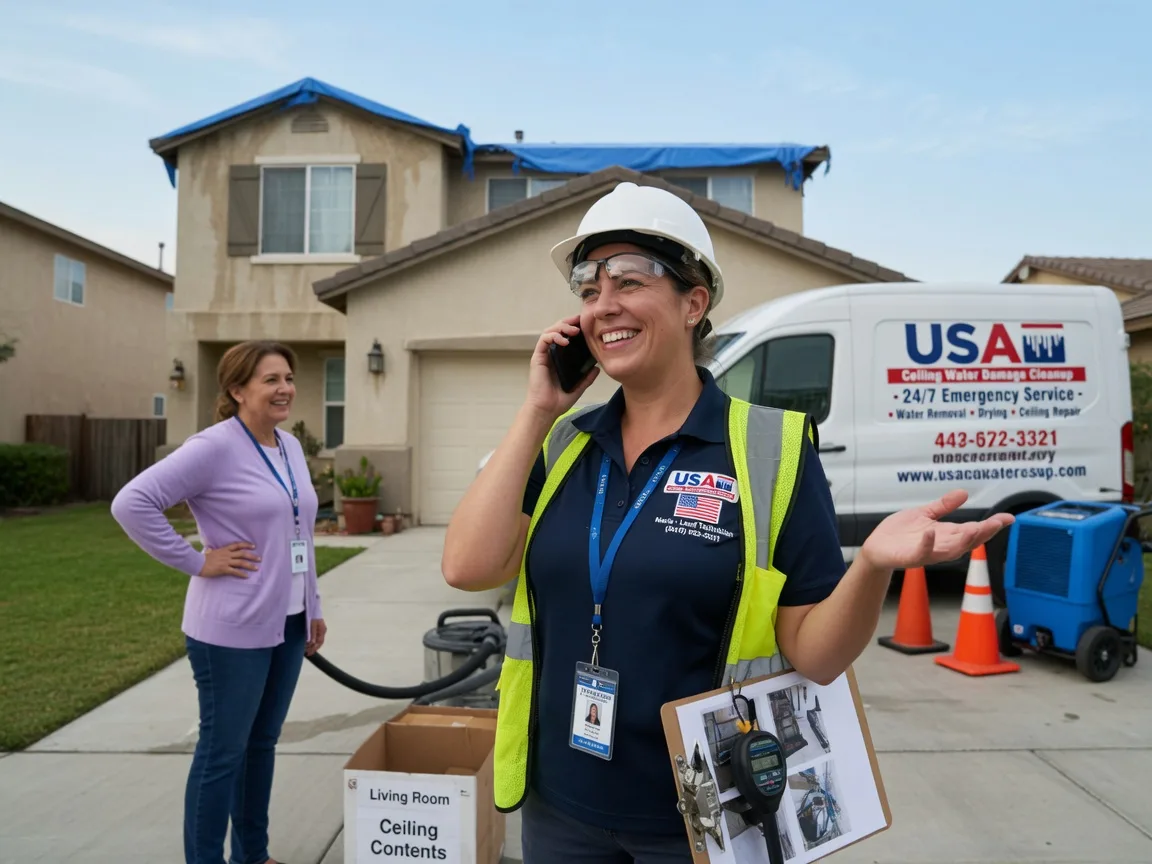 Ceiling Water Damage Restoration Camp Point, IL FAQs